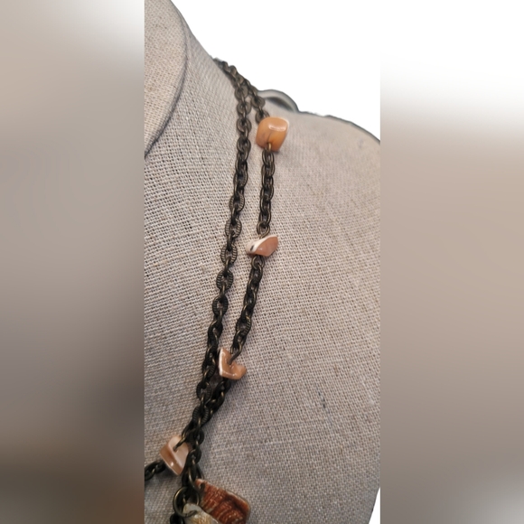 Vintage Abalone Shell Necklace - Picture 6 of 16